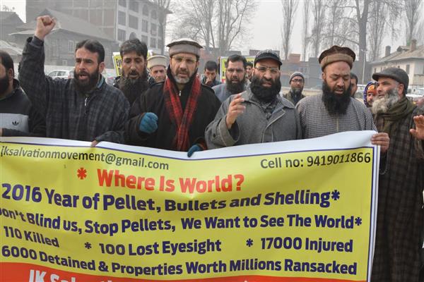 JKSM pays tributes to late Mirwaiz, Abdul Gani lone JKSM pays tributes to late Mirwaiz, Abdul Gani lone