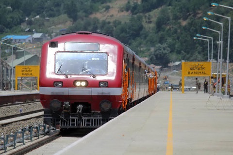 Train service suspended in south Kashmir for security reasons