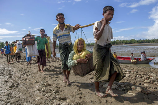 Bangladesh relocates Rohingya refugees to the new facility