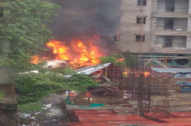 Five killed as Chartered plane crashes at Ghatkopar in Mumbai