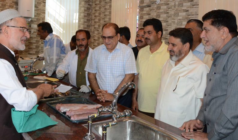 Government inaugurates hygienic fish farm in Srinagar