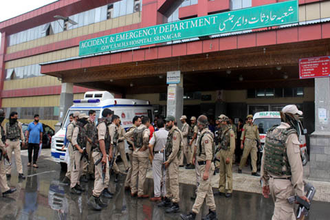 SPO shot at in Tral, critical SPO shot at in Tral, critical