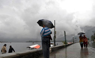 Kashmir Meteorological Dept predicts wet weather for five days