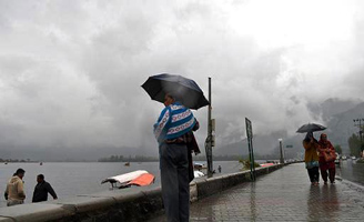 Thunderstorm with rain forecast at scattered places in Jammu, Kashmir