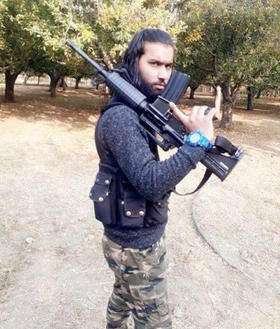 Govt forces set slain Hizb militant Sameer Tigers house on fire, father alleges Govt forces set slain Hizb militant Sameer Tigers house on fire, father alleges