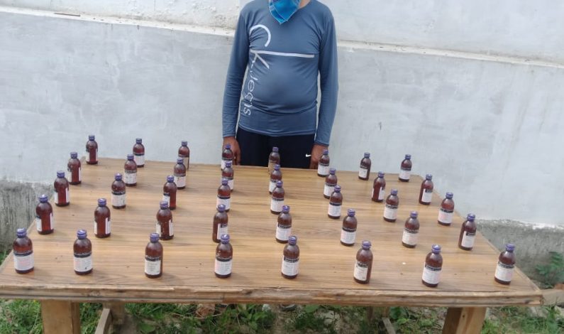 Drug peddler arrested, 40 bottles of codeine phosphate recoverd: Police