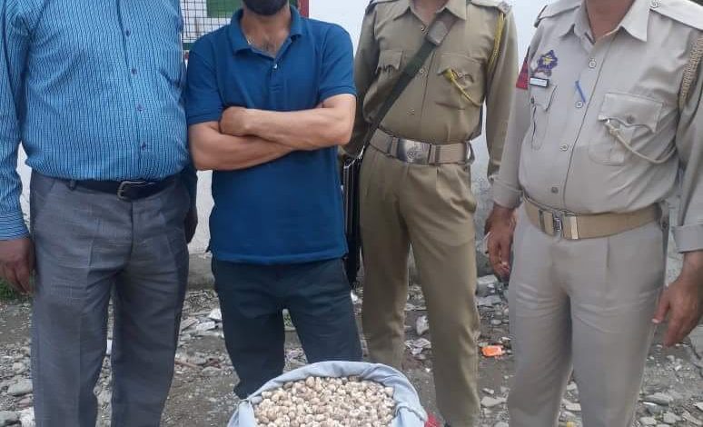 Government teacher arrested for drug peddling in Kupwara Government teacher arrested for drug peddling in Kupwara