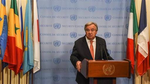 UN chief urges Hamas and Israel to step back from conflict in Gaza