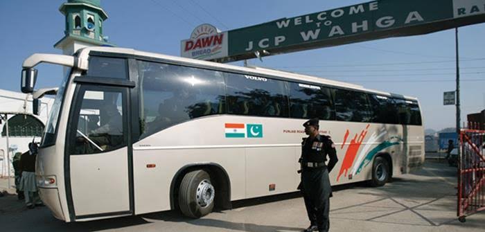 Karvan-e-Aman bus leaves for PaK