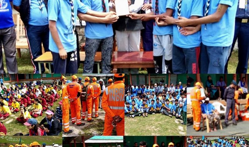 J&K Bharat Scouts &Guides camp concludes at Sonamarg J&K Bharat Scouts &Guides camp concludes at Sonamarg