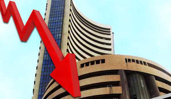 Sensex falls by 158.22 pts