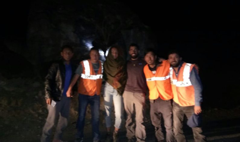 Israel couple rescued from hilltop in Leh Israel couple rescued from hilltop in Leh