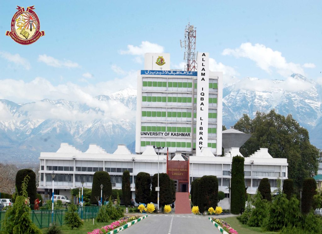 Kashmir University closes gate after Dean Academic Affairs tests