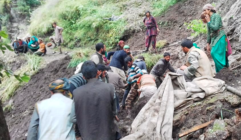 5 of a family including 3 kids dead after landslides hit Gandoh in Doda