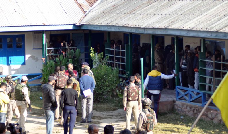 Kashmir municipal polls: Sumbal records 22% voter turnout at noon