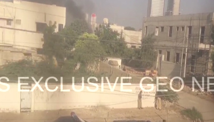 Two policemen, three terrorists killed in attack outside Chinese consulate in Karachi