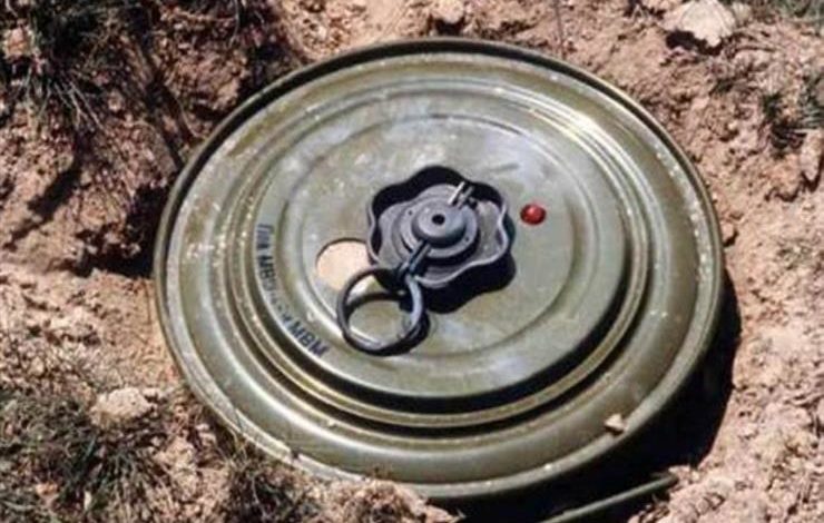 Rusted anti-tank mine recovered in Samba