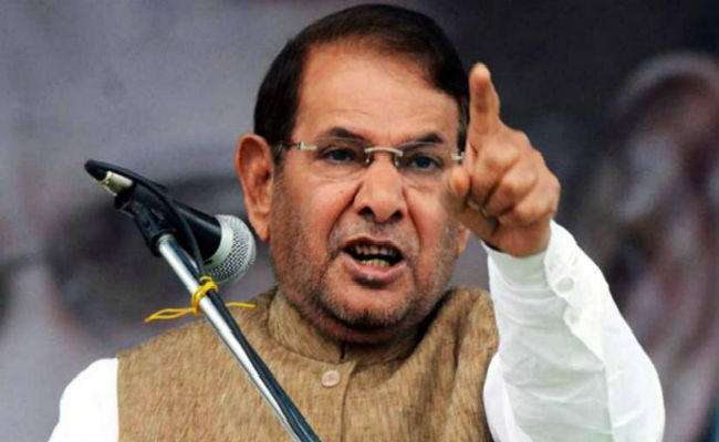 Democracy has been murdered in Jammu and Kashmir: Sharad Yadav Democracy has been murdered in Jammu and Kashmir: Sharad Yadav