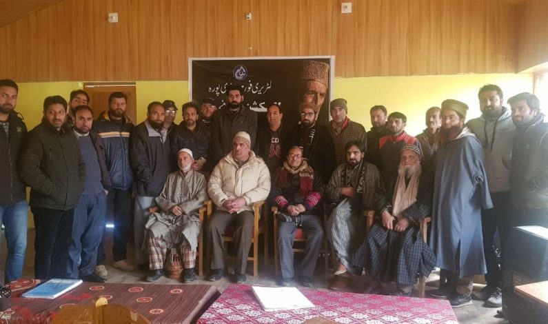 Literary Forum Bandipore holds general elections; elects Sufi Showkat as President Literary Forum Bandipore holds general elections; elects Sufi Showkat as President