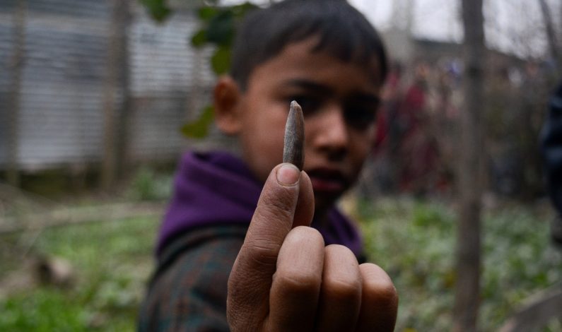 Photo Story: The Mujgund gun battle leaves trail of destruction Photo Story: The Mujgund gun battle leaves trail of destruction