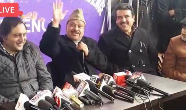 Congress leader Ab Gani Vakil joins Peoples Conference Congress leader Ab Gani Vakil joins Peoples Conference