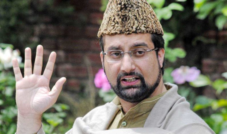 Mirwaiz condemns arrest spree across south Kashmir