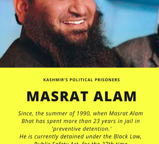 #FreeKashmirPrisoners: Mirwaiz launches social media campaign highlighting plight of Kashmiri prisoners #FreeKashmirPrisoners: Mirwaiz launches social media campaign highlighting plight of Kashmiri prisoners