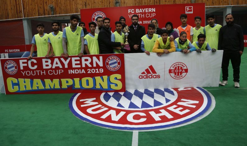 adidas and FC Bayern Munich host the  adidas FC Bayern Youth Cup first time in Srinagar   