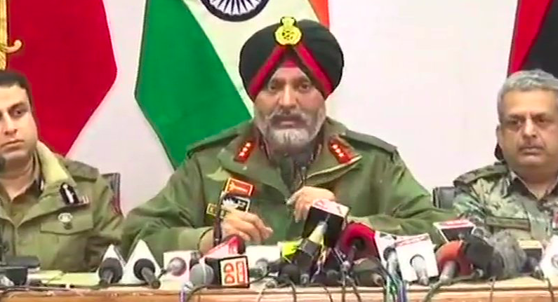 Killed top leadership of Jaish within 100 hours of Pulwama attack: Chinar Corps Commander Killed top leadership of Jaish within 100 hours of Pulwama attack: Chinar Corps Commander