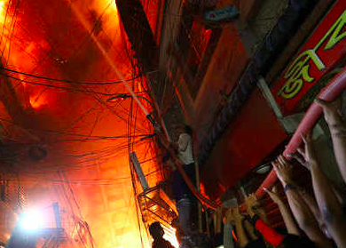 Massive fire kills 69 in Bangladesh capital