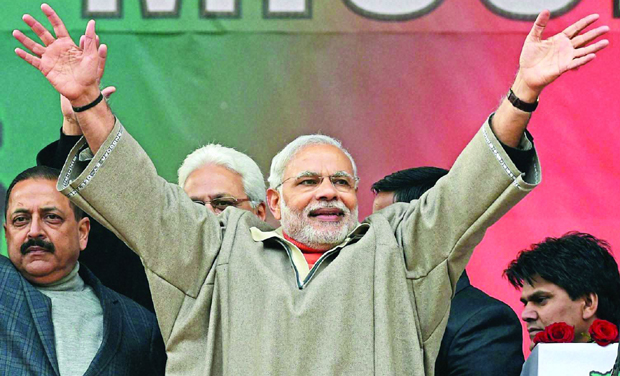 Modi promises ‘Naya Bharat’ at rally in Samba