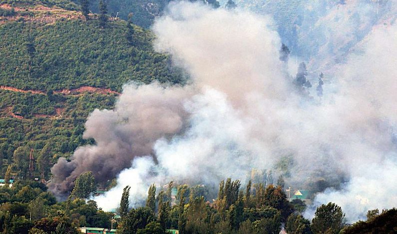 India Pakistan army exchange fire along LoC in Rajouri