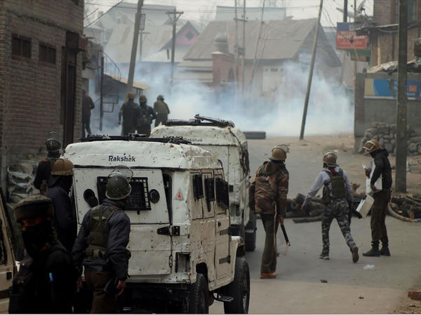 Nocturnal clashes broke out on Shab-e- Qadir night in old Town Anantnag.