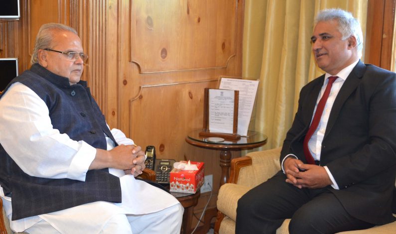 VC, SKUAST-K, Director SKIMS meet Governor Satya Pal Malik VC, SKUAST-K, Director SKIMS meet Governor Satya Pal Malik