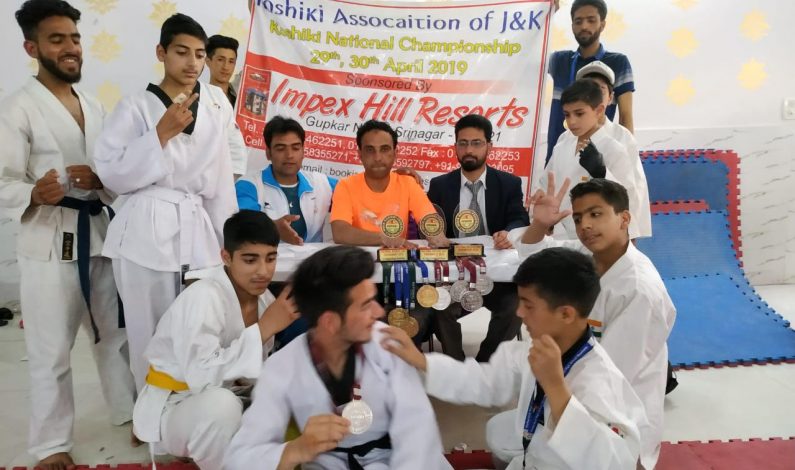 J&K bags 4 gold, 6 silver medals in Koshiki Federation cup J&K bags 4 gold, 6 silver medals in Koshiki Federation cup