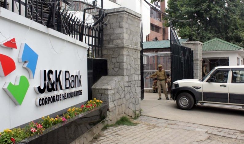 J&K Bank Banking Associate exams to begin from 1st January