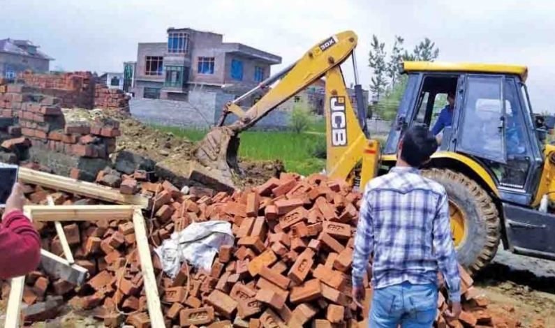 80 kanals of land retrieved during major anti- encroachment drive in different parts of city: Admin