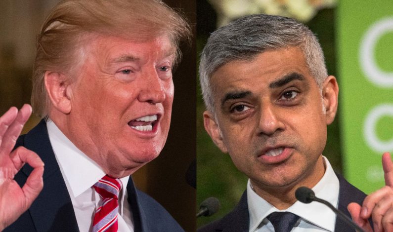 Trump lands in UK for state visit, reignites row with London Mayor Sadiq Khan Trump lands in UK for state visit, reignites row with London Mayor Sadiq Khan