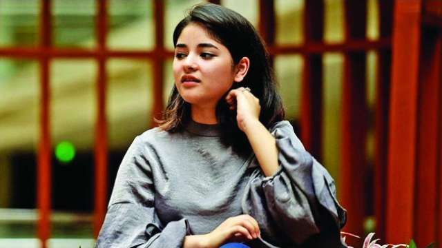 ‘I was projected as role model for youth, something that I never set out to do,’ says actress Zaira Wasim before leaving Bollywood Dangal