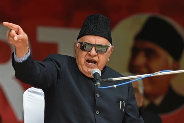 Farooq Abdullah calls for sustained, result oriented Indo-Pak Dialogue process