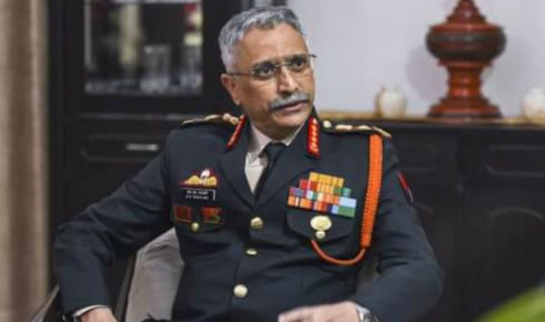 Maintain high vigil along LoC: Army chief to troops Maintain high vigil along LoC: Army chief to troops