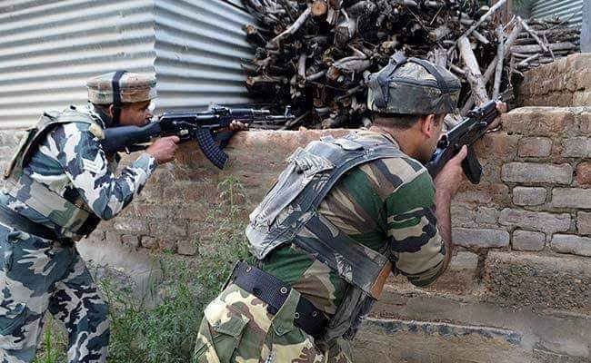 Militants, forces exchange fire during CASO in Shopian village Militants, forces exchange fire during CASO in Shopian village
