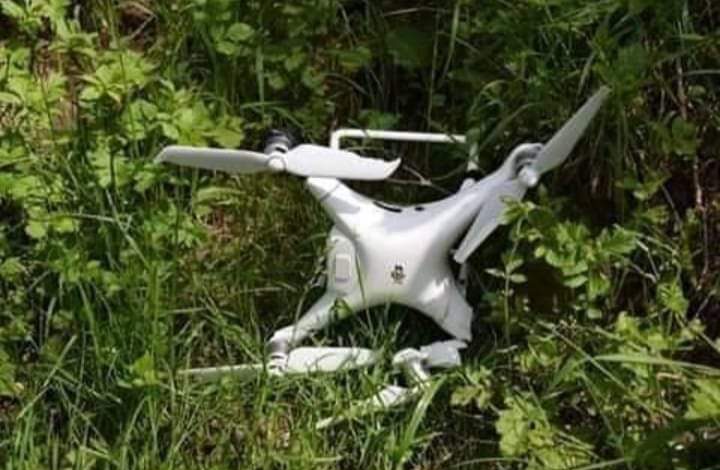 Quad Copter shot down by BSF along LoC in Kathua Quad Copter shot down by BSF along LoC in Kathua