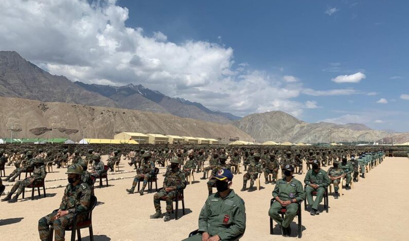 Modi visits Ladakh for first time after deadly clashes with China in Galwan valley, interacts with troops