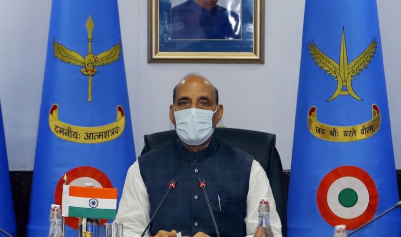 India-China face-off in Eastern ladakh: Rajnath urges IAF to stand ready to handle any eventuality India-China face-off in Eastern ladakh: Rajnath urges IAF to stand ready to handle any eventuality