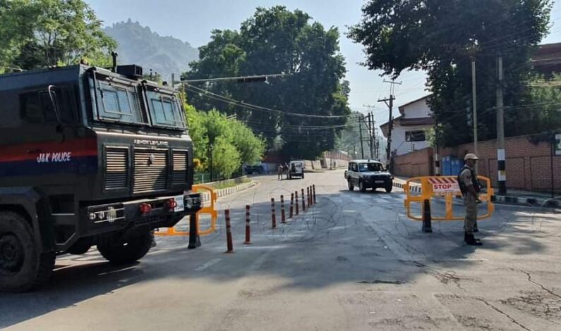 Crucial meet on Article 370 rollback scuttled as roads leading to Dr Farooq’s Gupkar residence sealed
