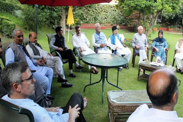 PAGD leaders meet in Srinagar, says abrogation of Article 370 didn’t contribute to improving security situation in Valley