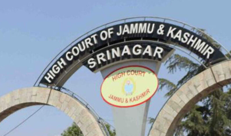 Summer Vacations In J&K High Court From June 7 to 25