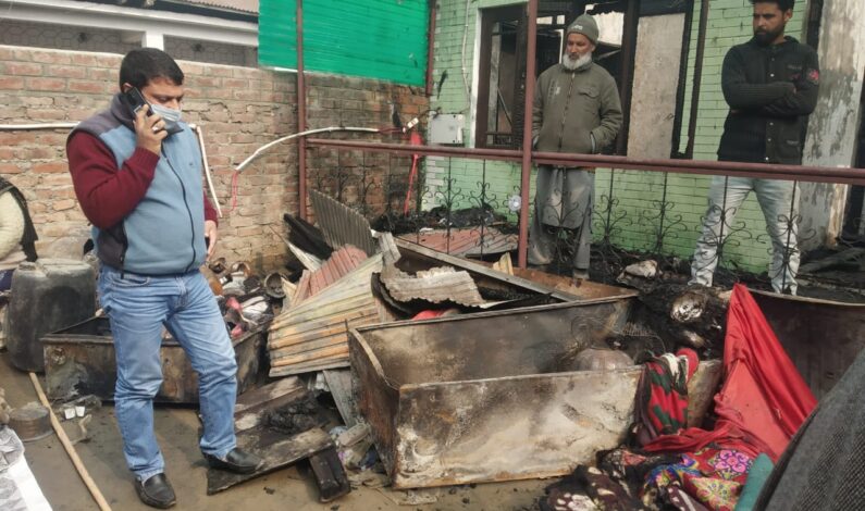 Houses, shops, hotel damaged in multiple Kashmir fire incidents Houses, shops, hotel damaged in multiple Kashmir fire incidents