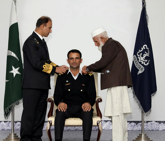 Cricketer Fakhar Zaman awarded honorary rank of lieutenant by Pakistan Navy